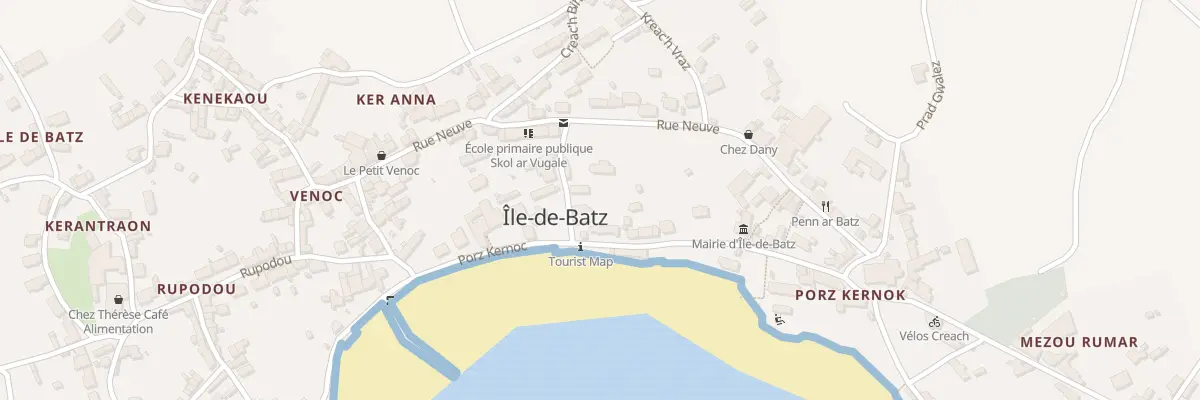 Plan du 246 Pors Kernoc à Île-de-Batz