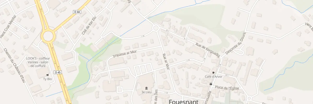 Plan du 43 Rue Ar Mor à Fouesnant