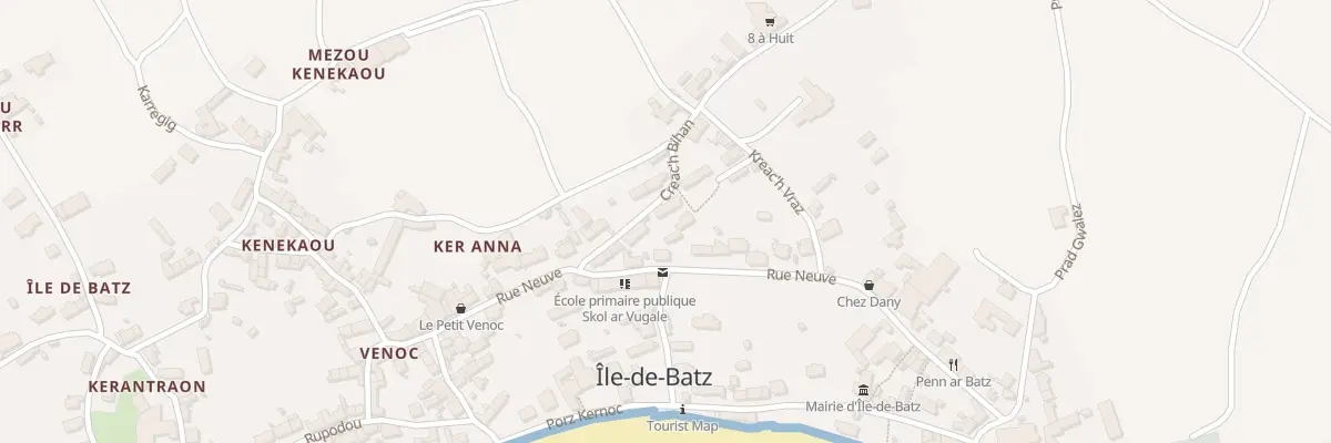 Plan du 286 Creach Bian à Île-de-Batz