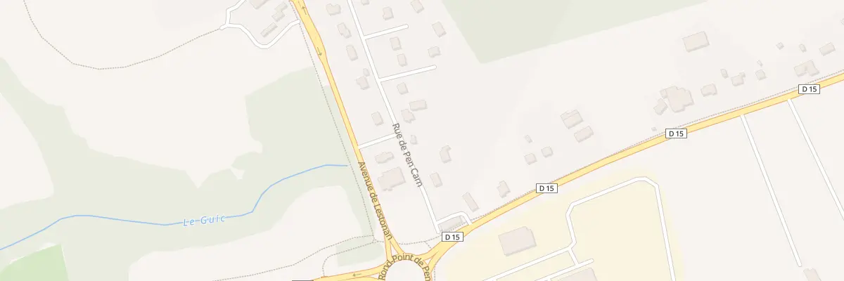 Plan du 13 Rue de Pen Carn à Ergué-Gabéric