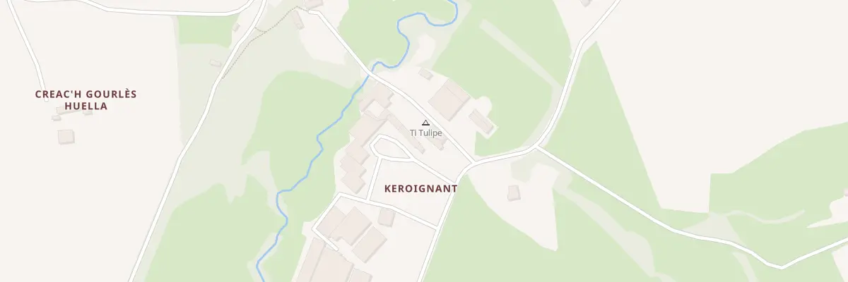 Plan du 495 Keroignant à Plouvorn