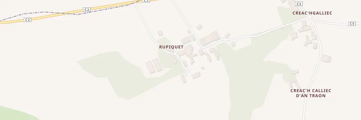 Plan du 219 Rue Piquet à Landudal