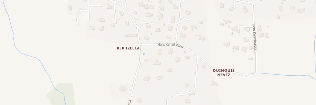 Plan du 4 Hent Kerminalou à Fouesnant
