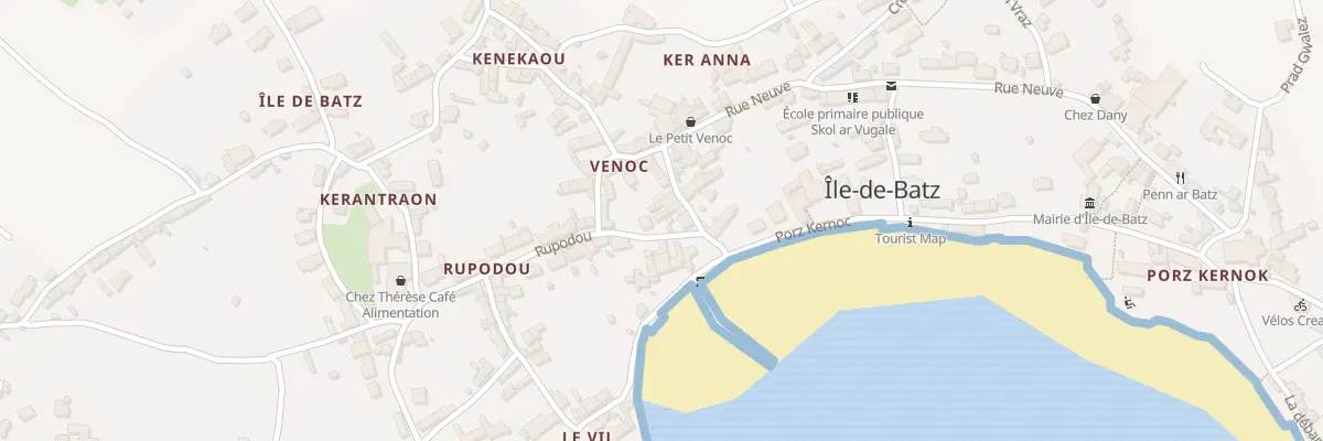 Plan du 6996K Venoc à Île-de-Batz