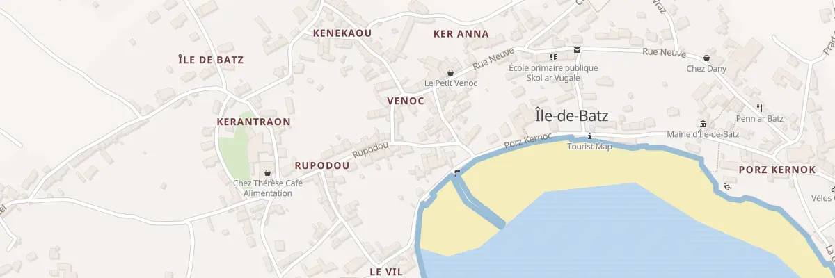Plan du 361 Rupodou à Île-de-Batz