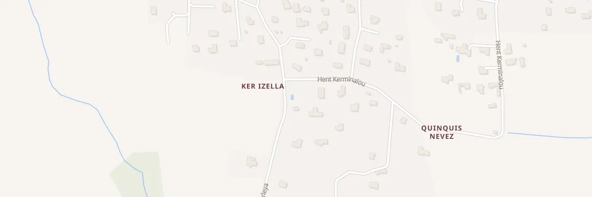 Plan du 2 Hent Kerminalou à Fouesnant