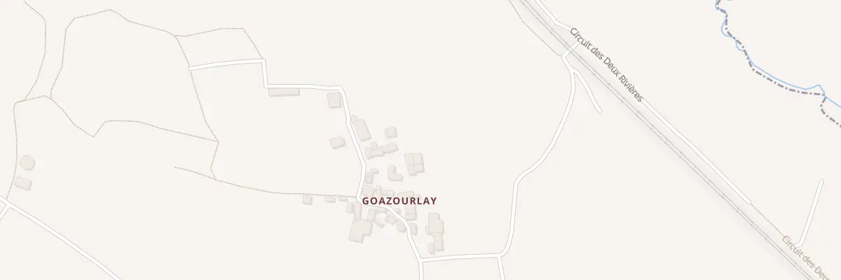 Plan du 5455 Goazourlay à Lampaul-Guimiliau