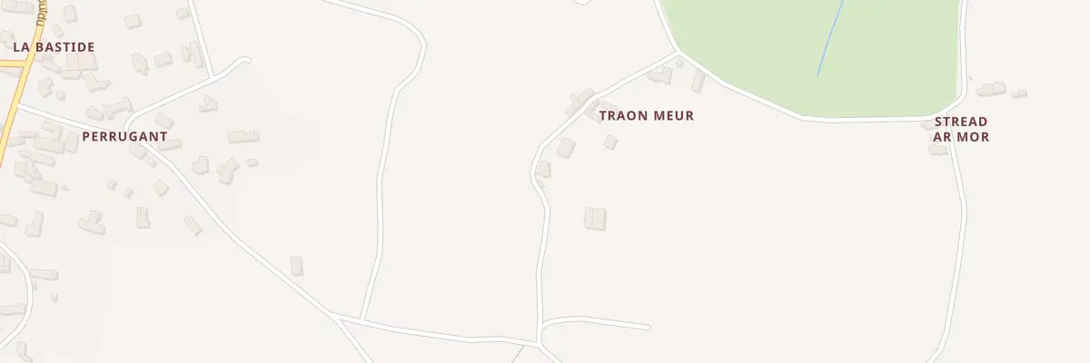 Plan du 5631 Traon Meur à Santec