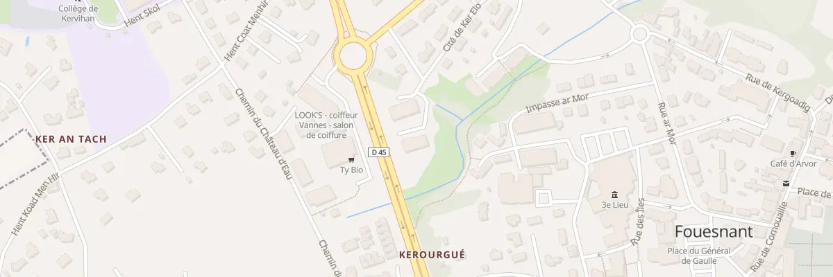 Plan du 19 Cité de Ker Elo à Fouesnant
