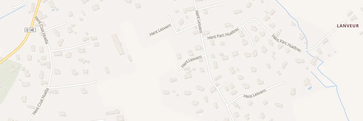 Plan du 52B Hent Lesvern à Fouesnant
