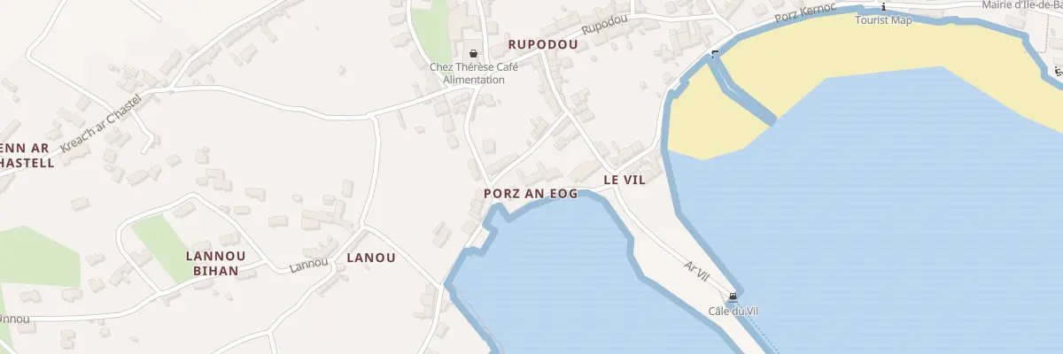 Plan du 17 Pors An Eog à Île-de-Batz