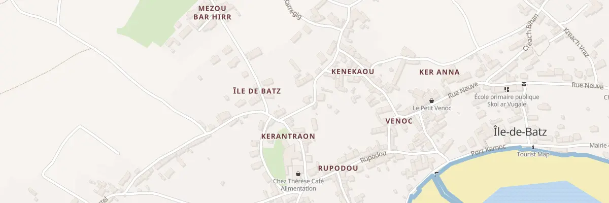 Plan du 53 Mezou Barr Hir à Île-de-Batz