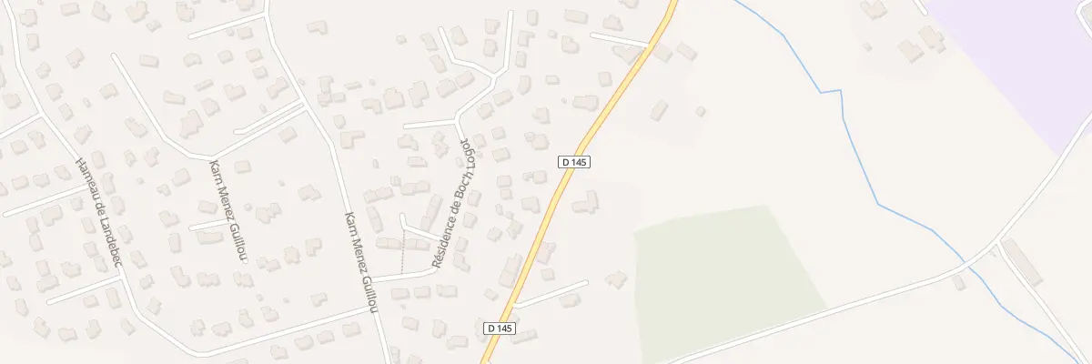 Plan du 46 Grande Allee à Fouesnant