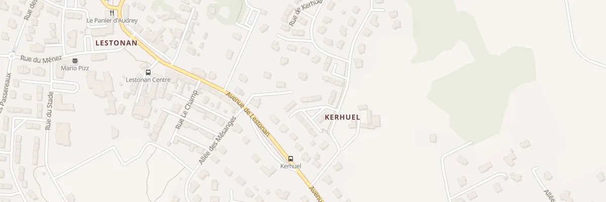 Plan du 19 Rue de Kerhuel à Ergué-Gabéric