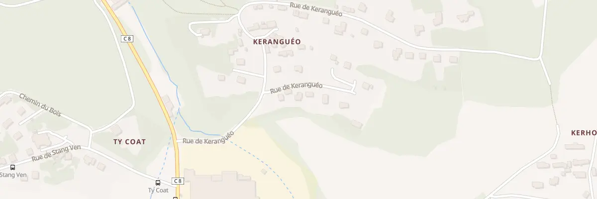 Plan du 4B Rue de Kerangueo à Ergué-Gabéric