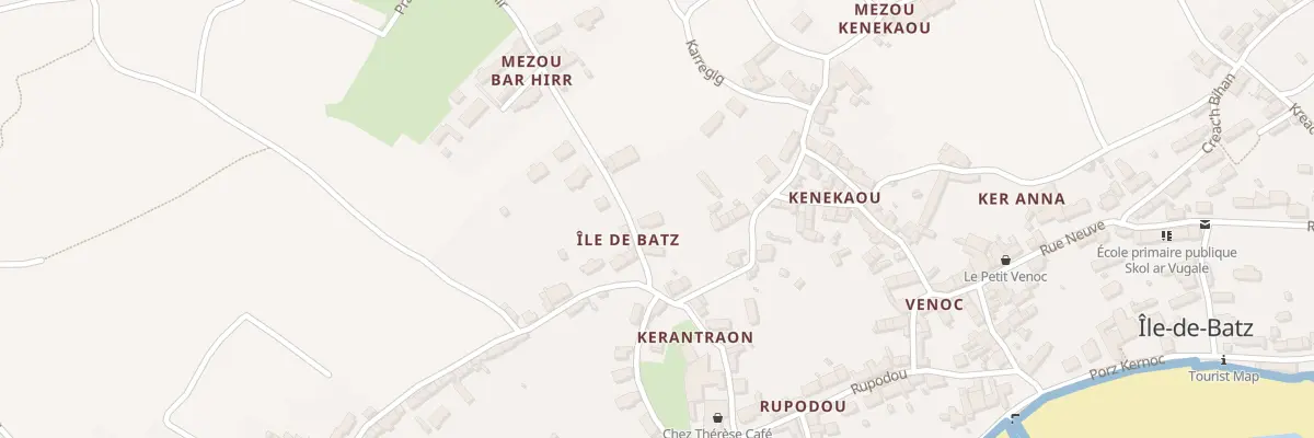 Plan du 7019D Mezou Barr Hir à Île-de-Batz