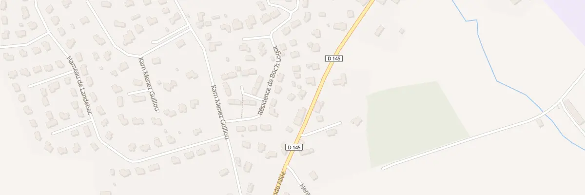 Plan du 50B Grande Allee à Fouesnant