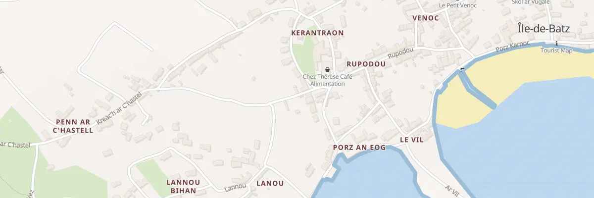 Plan du 4 Pors An Eog à Île-de-Batz