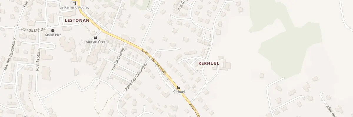 Plan du 15 Rue de Kerhuel à Ergué-Gabéric