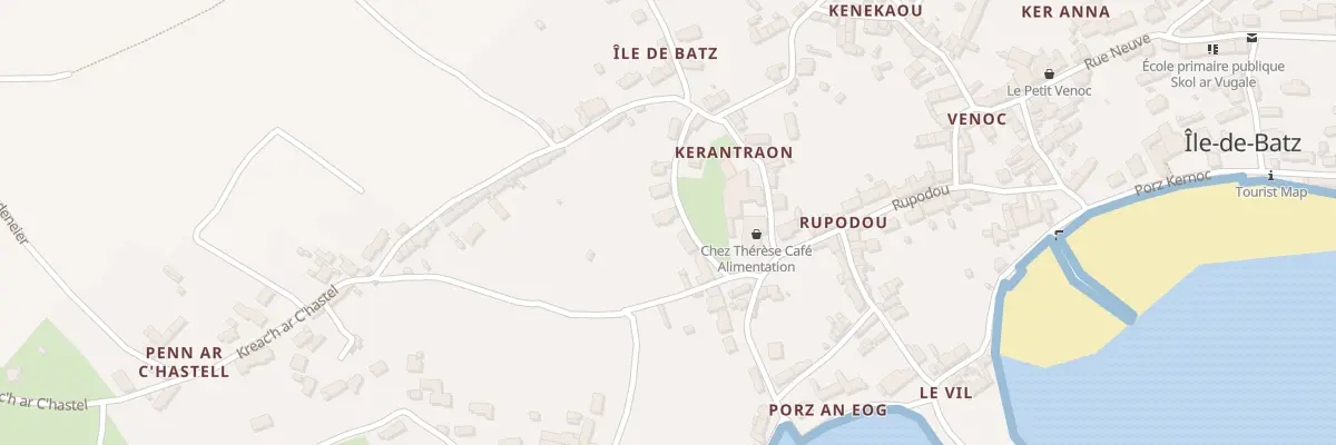 Plan du 23 Kerantraon à Île-de-Batz
