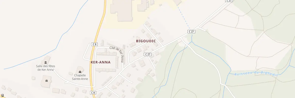 Plan du 6 Imp de Cornouaille à Ergué-Gabéric