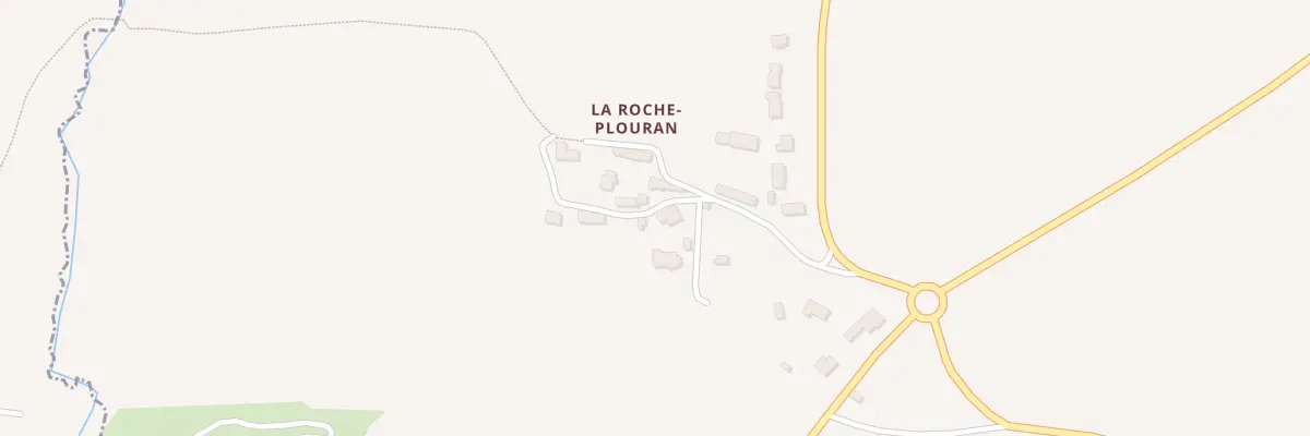 Plan du 381 Roche Plouran à Guiclan