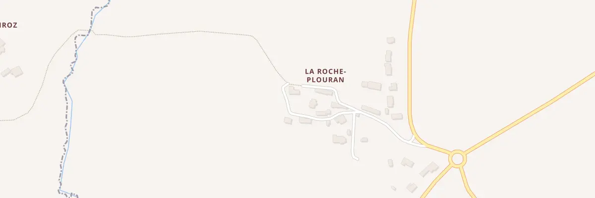 Plan du 7011B Roche Plouran à Guiclan