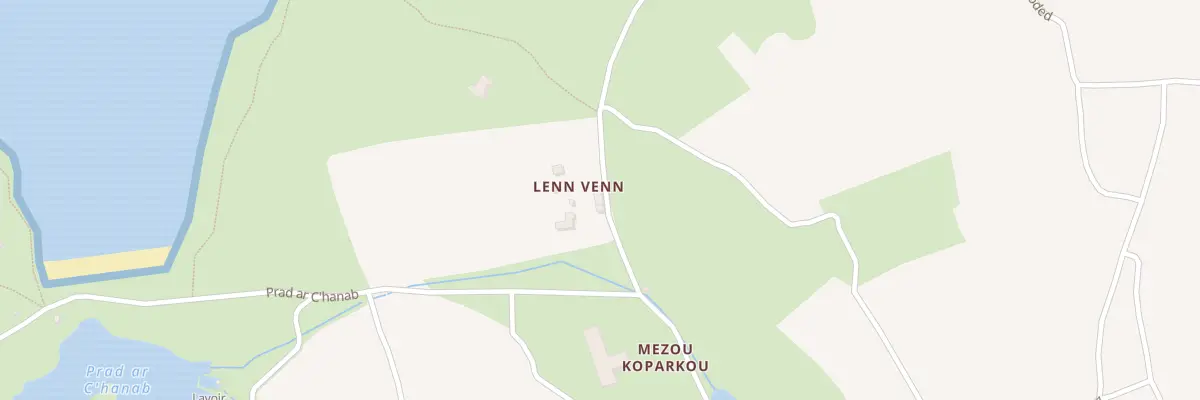 Plan du 3 Lenn Venn à Île-de-Batz