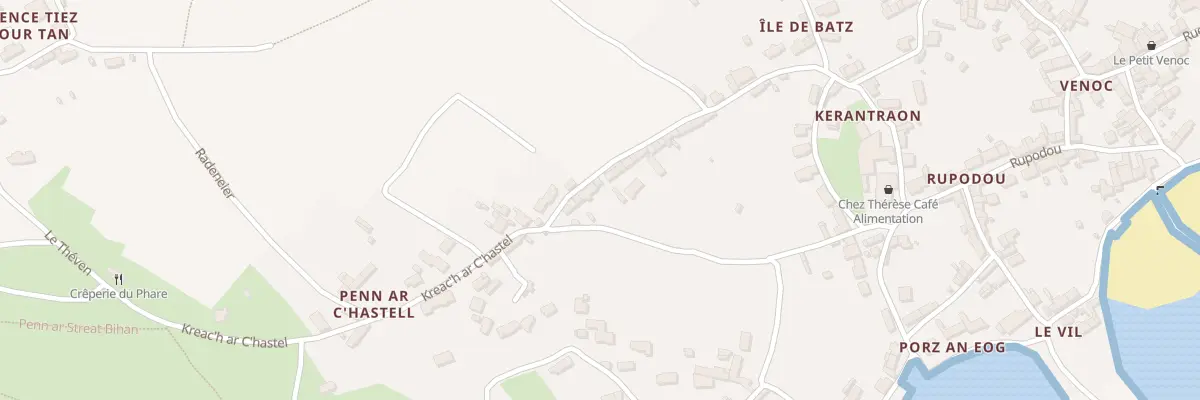 Plan du 7009F Creach C Hastel à Île-de-Batz