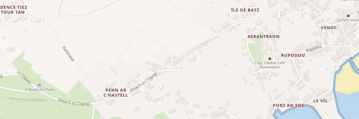 Plan du 502 Creach C Hastel à Île-de-Batz