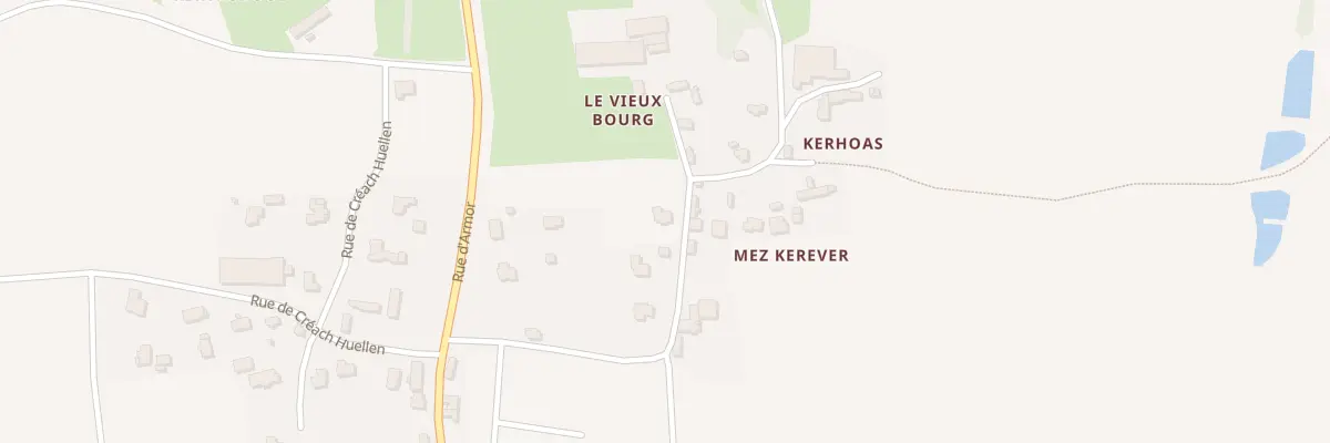 Plan du 7018Z Le Vieux Bourg à Mespaul
