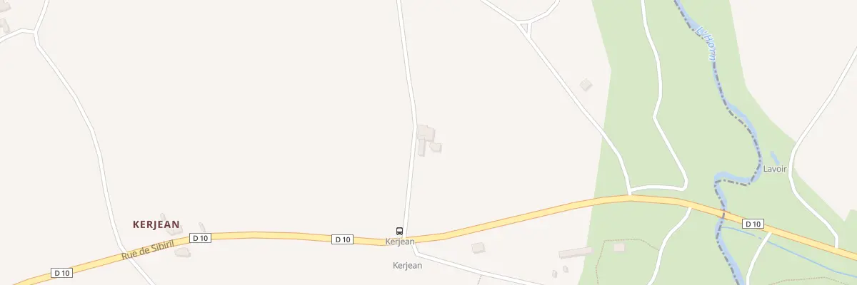 Plan du 80 Pont Pleincoët Vraz à Plougoulm