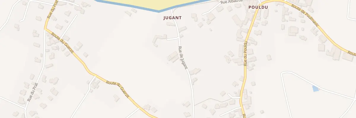 Plan du 348 Rue de Jugant à Santec