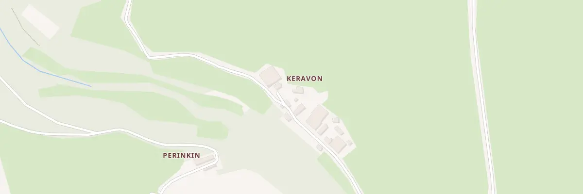 Plan du 430 Keravon à Pleyben