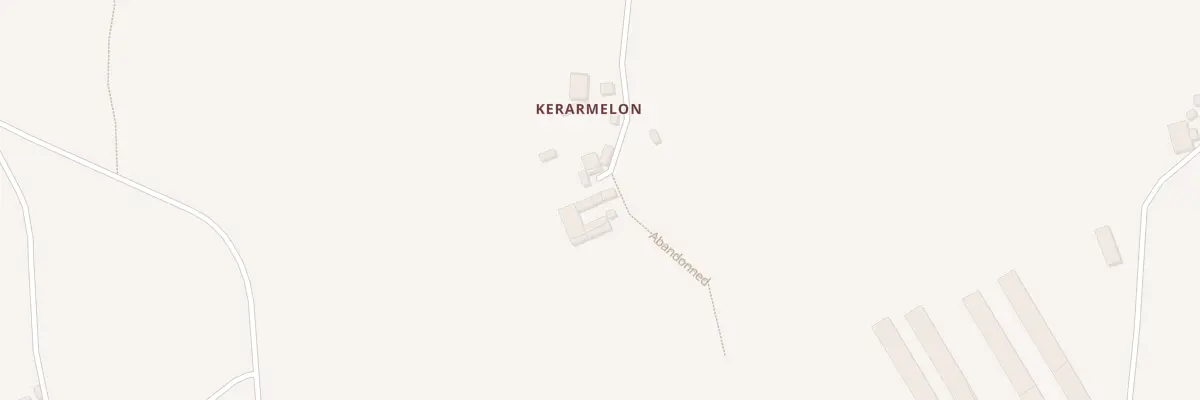 Plan du 1982E Keramelon à Sizun