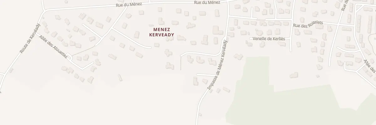 Plan du 8 Imp de Ty Névez Kerliès à Ergué-Gabéric