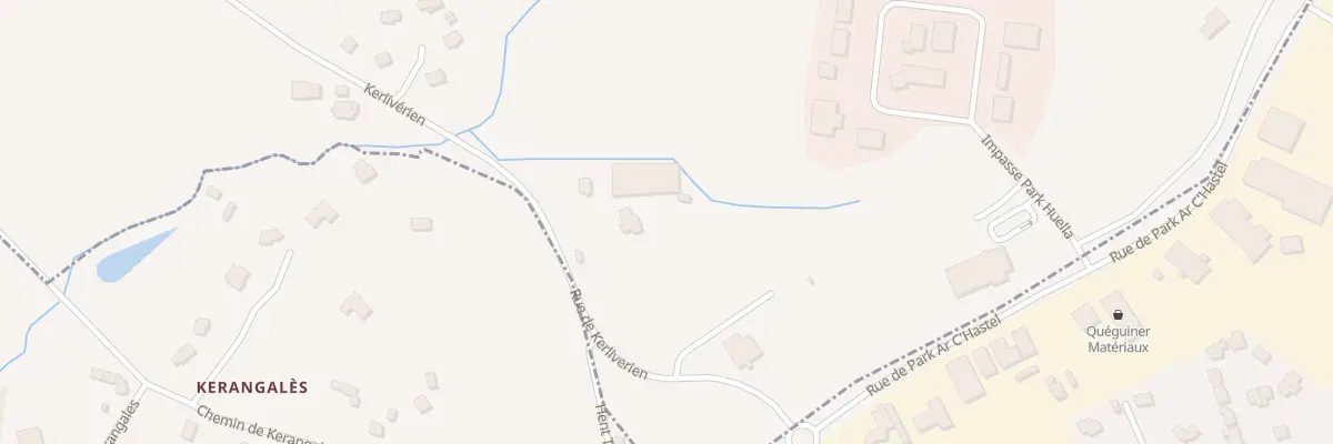 Plan du 29 Kerliverien à Pleuven
