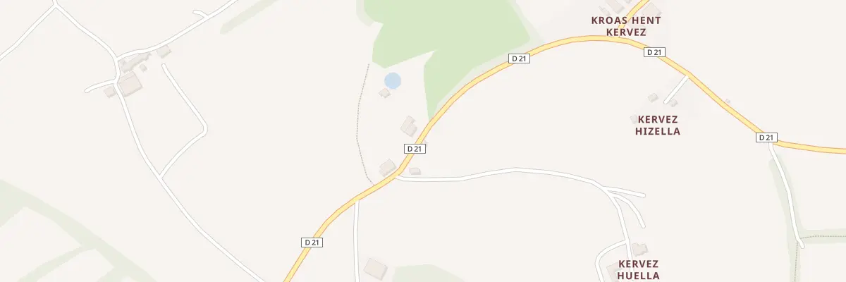 Plan du 237 Ty Julien à Lopérec