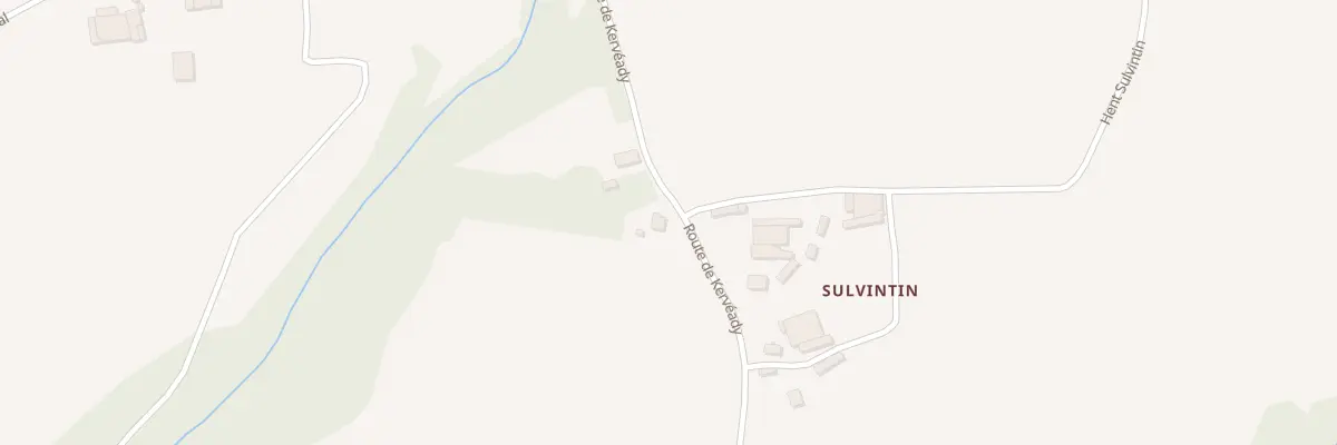 Plan du 29 Sulvintin à Ergué-Gabéric
