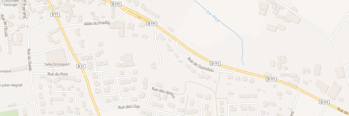 Plan du 26 Rue de Guimiliau à Lampaul-Guimiliau