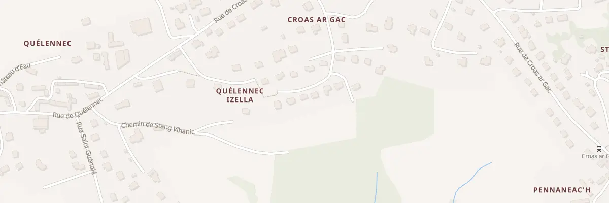 Plan du 25 Imp de Croas Ar Gac à Ergué-Gabéric