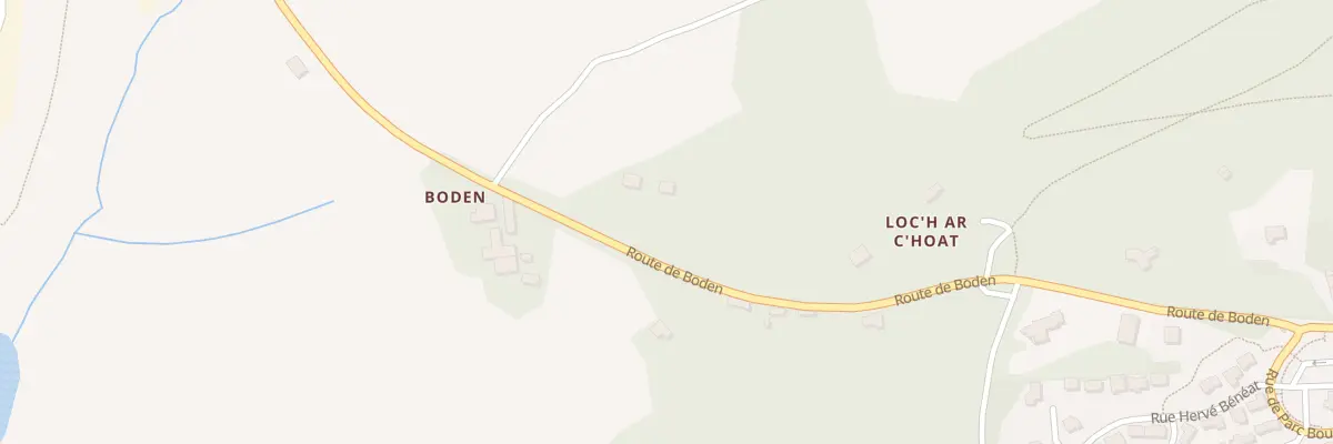 Plan du 5167 Boden à Ergué-Gabéric