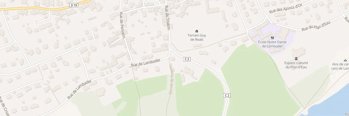 Plan du 162 Rue de Troerin à Plouvorn