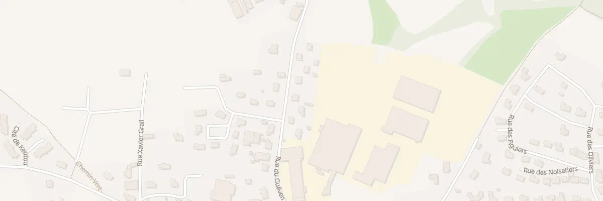 Plan du 13 Rue du Guéven à Plouvorn