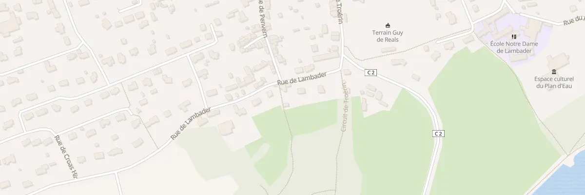Plan du 79 Rue Lambader à Plouvorn