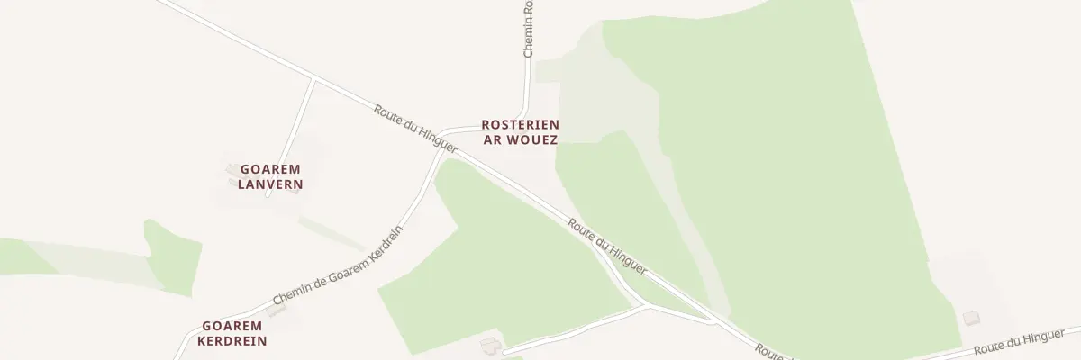 Plan du 5499 Rosterien à Briec