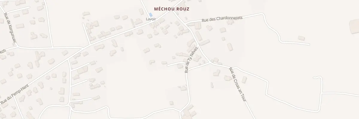 Plan du 45 Rue de Ty Névez à Santec
