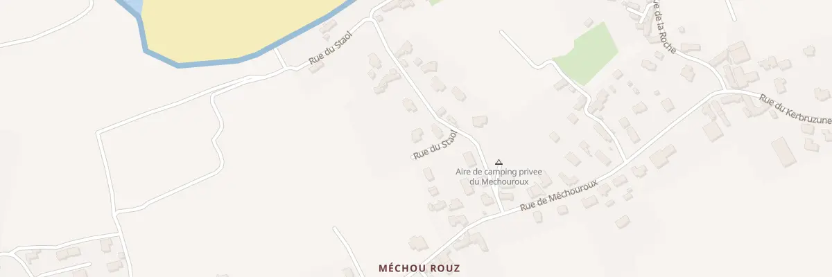 Plan du 112 Rue du Staol à Santec
