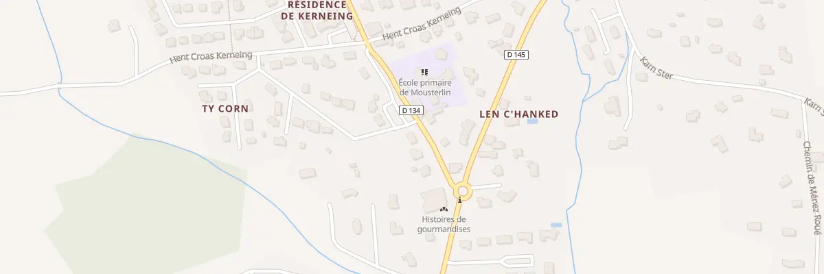 Plan du 3 Rte de Mestrezec à Fouesnant