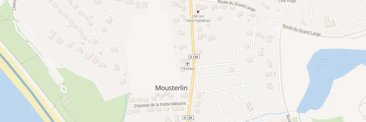 Plan du 94 Rte de la Pointe de Mousterlin à Fouesnant